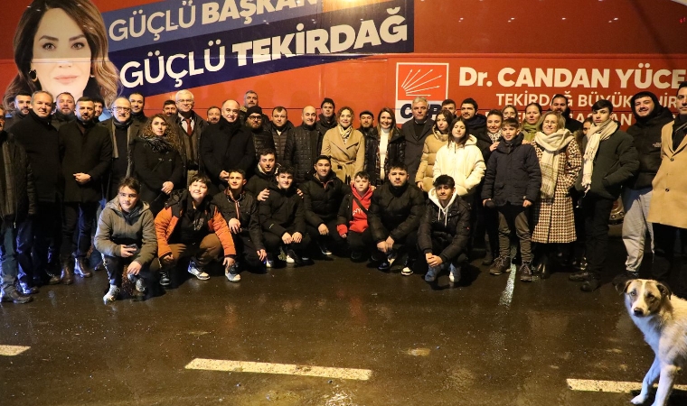 CANDAN YÜCEER’E MALKARA’DA SEVGİ SELİ